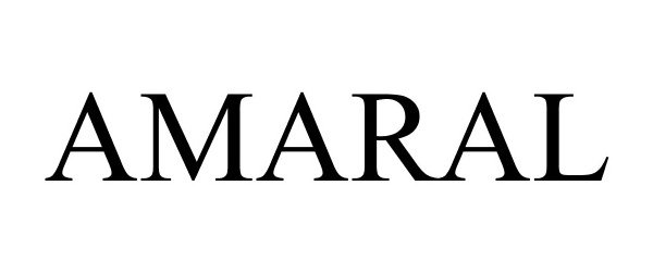 Trademark Logo AMARAL