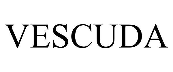 Trademark Logo VESCUDA