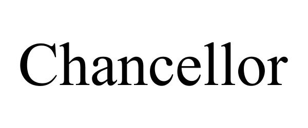 Trademark Logo CHANCELLOR