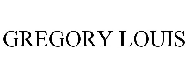 Trademark Logo GREGORY LOUIS