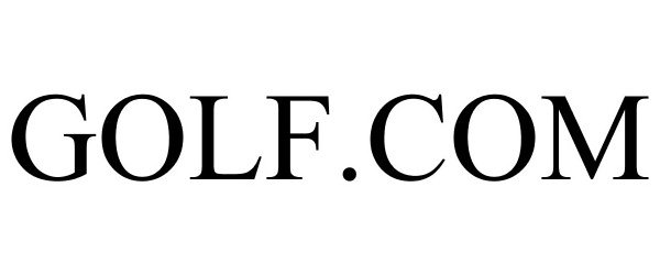 Trademark Logo GOLF.COM