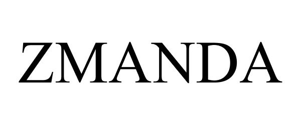 Trademark Logo ZMANDA