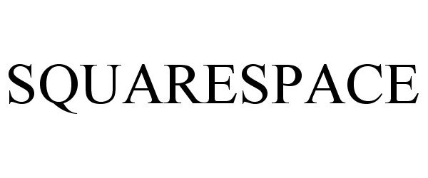 Trademark Logo SQUARESPACE