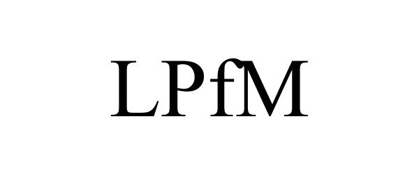Trademark Logo LPFM