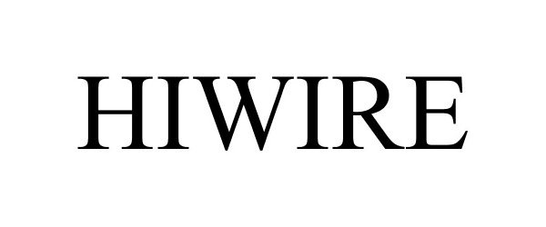 Trademark Logo HIWIRE