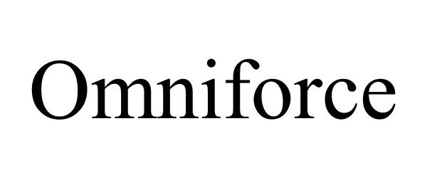 Trademark Logo OMNIFORCE