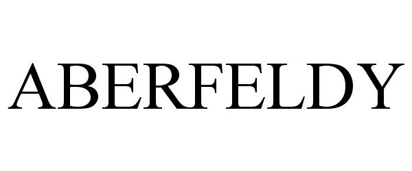 Trademark Logo ABERFELDY