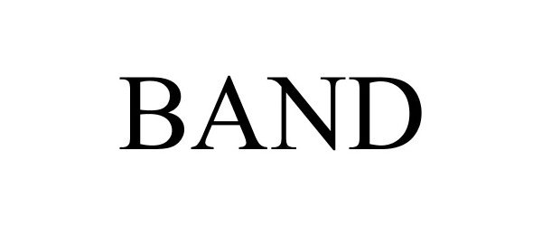 Trademark Logo BAND