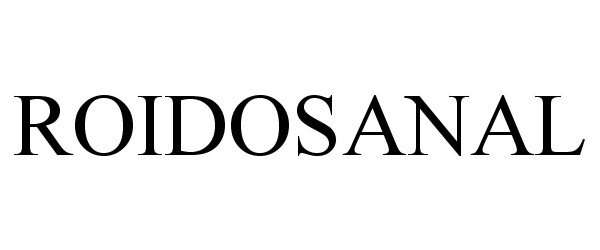 Trademark Logo ROIDOSANAL