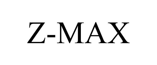 Trademark Logo Z-MAX