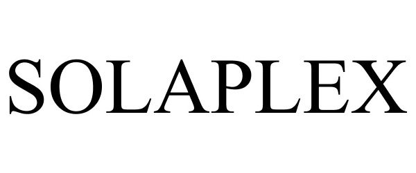 Trademark Logo SOLAPLEX