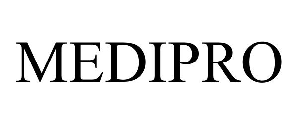 Trademark Logo MEDIPRO