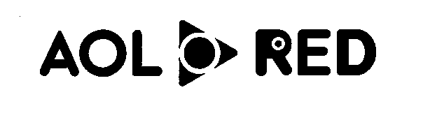 Trademark Logo AOL RED