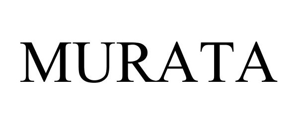 Trademark Logo MURATA