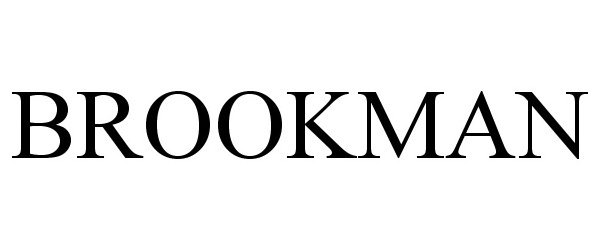 Trademark Logo BROOKMAN