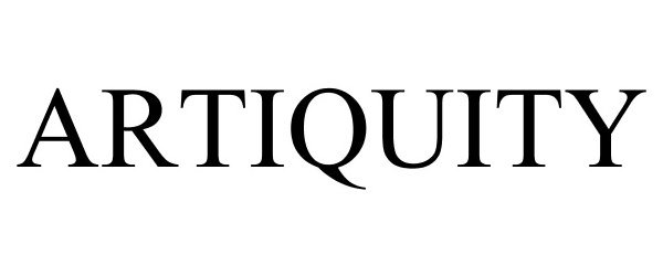 Trademark Logo ARTIQUITY