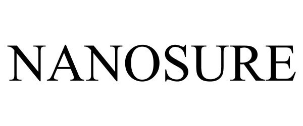 Trademark Logo NANOSURE