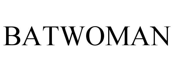 Trademark Logo BATWOMAN