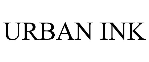 Trademark Logo URBAN INK