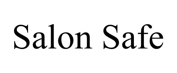 Trademark Logo SALON SAFE