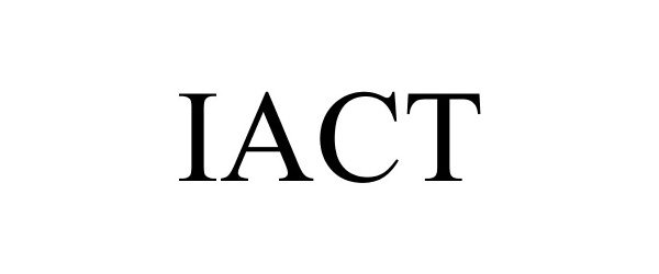 Trademark Logo IACT