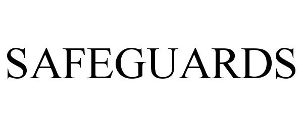 Trademark Logo SAFEGUARDS