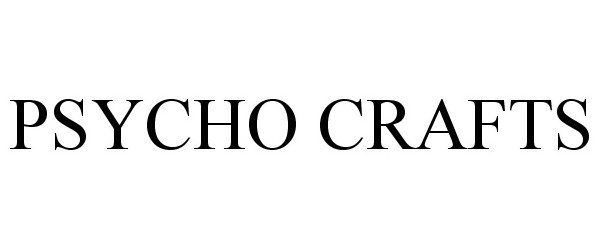 Trademark Logo PSYCHO CRAFTS