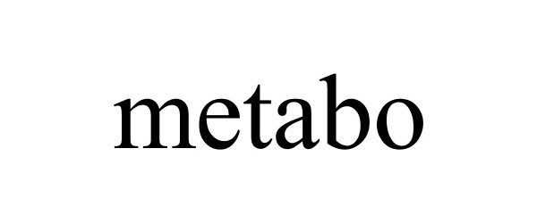 Trademark Logo METABO