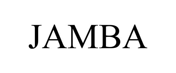 Trademark Logo JAMBA