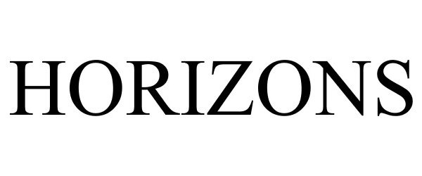 Trademark Logo HORIZONS