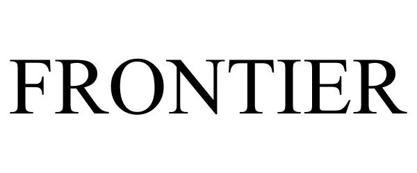 Trademark Logo FRONTIER