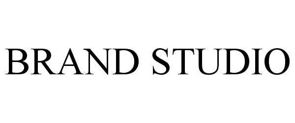 Trademark Logo BRAND STUDIO