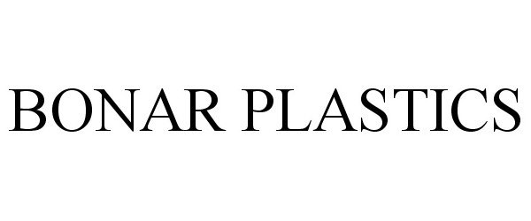  BONAR PLASTICS