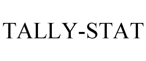 Trademark Logo TALLY-STAT