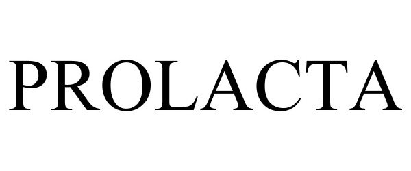 Trademark Logo PROLACTA