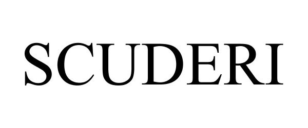 Trademark Logo SCUDERI