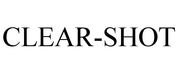 Trademark Logo CLEAR-SHOT