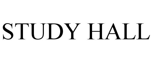Trademark Logo STUDY HALL