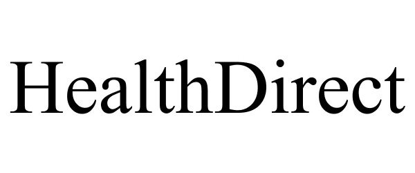 Trademark Logo HEALTHDIRECT