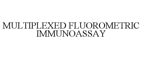  MULTIPLEXED FLUOROMETRIC IMMUNOASSAY