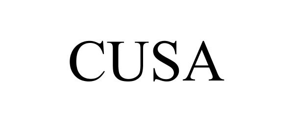 Trademark Logo CUSA