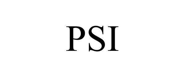 Trademark Logo PSI