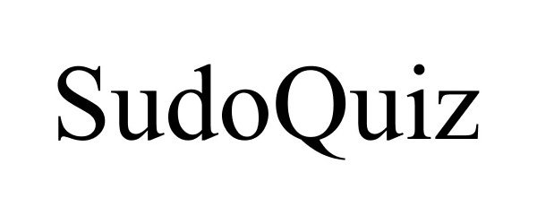Trademark Logo SUDOQUIZ