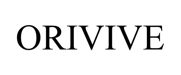 Trademark Logo ORIVIVE