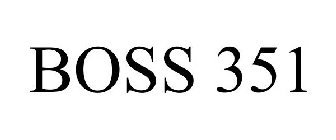Trademark Logo BOSS 351