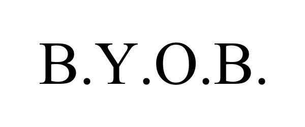 Trademark Logo B.Y.O.B.