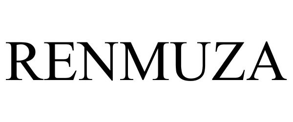 Trademark Logo RENMUZA