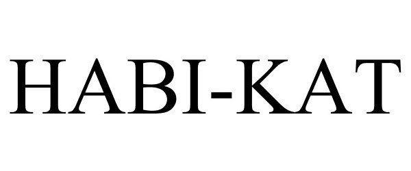 Trademark Logo HABI-KAT