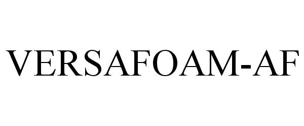 Trademark Logo VERSAFOAM-AF