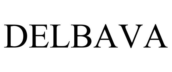 Trademark Logo DELBAVA
